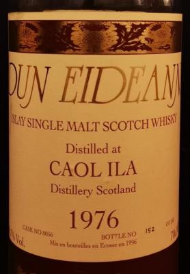 Caol Ila 1976 De 8056 60.7% 700ml