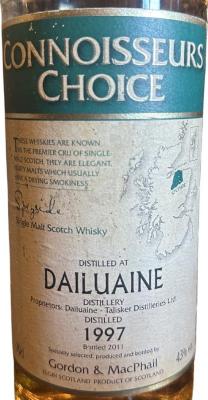 Dailuaine 1997 GM Connoisseurs Choice 43% 700ml