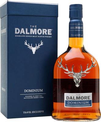 Dalmore Dominium Fortune Merita Collection Matusalem Sherry Casks Finish Travel Retail 43% 700ml