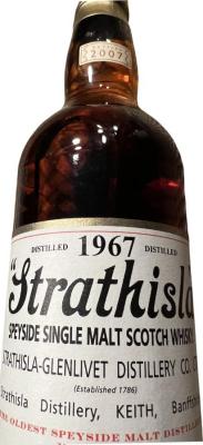Strathisla 1967 GM Licensed Bottling 43% 700ml