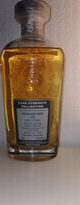 Highland Park 1992 SV Cask Strength Collection Refill Sherry Butt #20594 58.8% 700ml