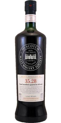 Glen Moray 1975 SMWS 35.28 Panel members quarrel in old sack Refill Ex-Bourbon Hogshead 55.5% 700ml