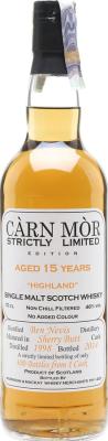 Ben Nevis 1998 MMcK Carn Mor Strictly Limited Edition Sherry Butt 46% 700ml