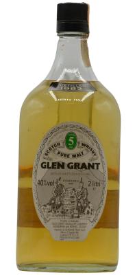 Glen Grant 1982 Seagram Italia import 40% 2000ml