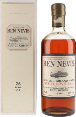 Ben Nevis 1966 Fort William Limited 26yo 59% 750ml