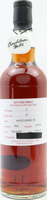 Hazelburn 2008 Duty Paid Sample For Trade Purposes Only Fresh Sherry 55.9% 700ml