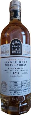 Ruadh Mhor 2012 BR Single Cask Butt WhiskyNet Hungary 48% 700ml