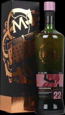 Macallan 1996 SMWS 24.136 A sweet seduction 2nd Fill Ex-Bourbon Barrel 58.3% 700ml