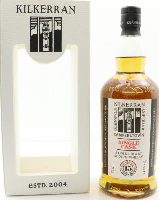 Kilkerran 15yo Single Cask Cask Strength Rum Barrel 53.2% 700ml