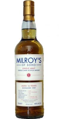 Bowmore 1989 Soh Refill Hogshead #1094 46% 700ml