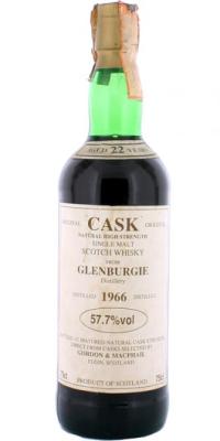 Glenburgie 1966 GM Original Cask Natural High Strength 57.7% 750ml