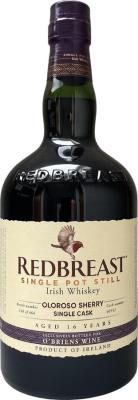 Redbreast 16yo Single Cask Olorosso O'Briens Wine 58.9% 700ml