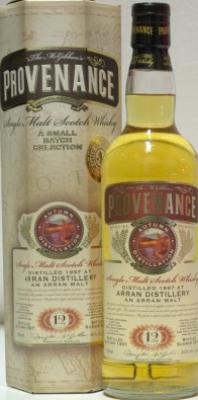 Arran 1997 McG McGibbon's Provenance One Refill Hogshead DMG 5608 46% 700ml