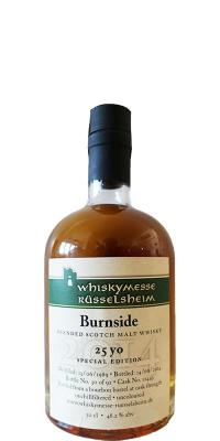 Burnside 1989 WmR Bourbon Barrel #12443 48.2% 500ml