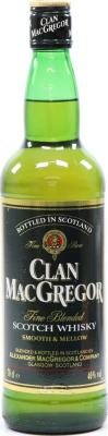 Clan MacGregor Finest Blended Caves Alianca Sangalhos Portugal 40% 700ml