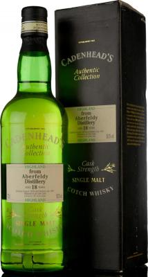 Aberfeldy 1978 CA Authentic Collection 58.3% 700ml