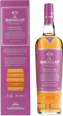 Macallan Edition No.5 Speyside Single Malt Scotch Whisky Oak Casks 48.5% 700ml