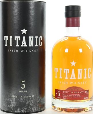 Titanic 5yo The Belfast Distillery Company 40% 700ml