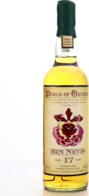 Ben Nevis 1996 JW World of Orchids 17yo Bourbon Cask #315 50.5% 700ml