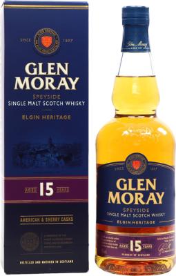 Glen Moray 15yo Elgin Heritage 40% 700ml