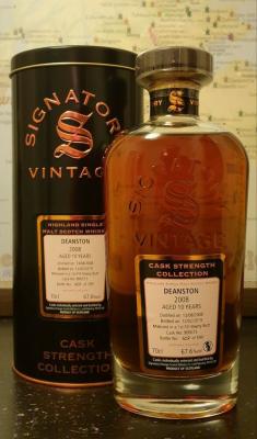 Deanston 2008 SV Cask Strength Collection 1st Fill Sherry Butt #900073 67.6% 700ml