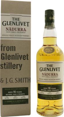 Glenlivet Nadurra Batch 0312S 16yo First-Fill American Oak 54.9% 700ml