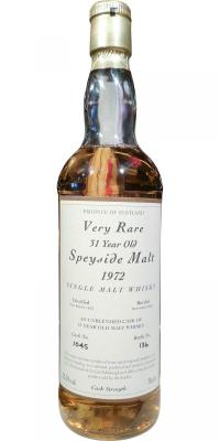 Glenlivet 1972 MacD Very Rare Speyside Malt 1045 52.3% 700ml