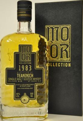 Teaninich 1983 TWT Mo Or Collection Bourbon Hogshead #7660 46% 500ml