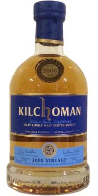 Kilchoman 2008 Bourbon Casks American Oak 46% 750ml