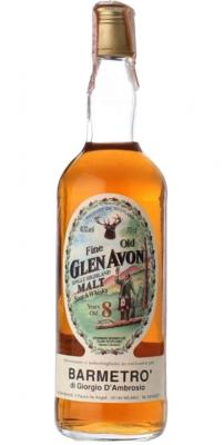 Glen Avon 8yo AsW Bar Metro di Giorgio D'Ambrosio Milano 40% 700ml