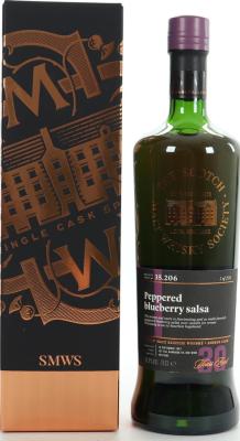 Glen Moray 1987 SMWS 35.206 Peppered blueberry salsa 50% 700ml