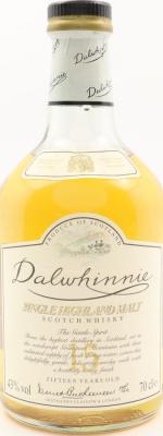 Dalwhinnie 15yo Single Highland Malt 43% 700ml