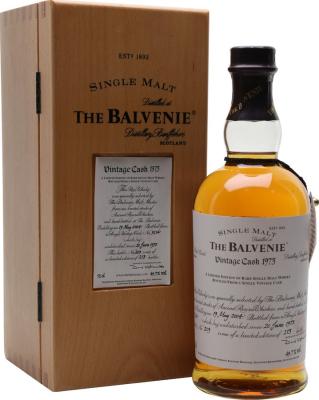 Balvenie 1973 Vintage Cask #9214 49.7% 700ml