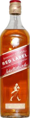 Johnnie Walker Red Label Blended Scotch Whisky 40% 750ml