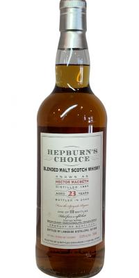 Hector Macbeth 1997 LsD Refill Sherry Butt K&L Wine Merchants Exclusive 53.8% 750ml
