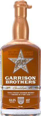 Garrison Brothers Guadalupe Texas Straight Bourbon Whisky Port Cask Finish 53.5% 750ml