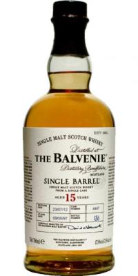 Balvenie 15yo Bourbon Cask 47.8% 700ml