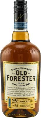 Old Forester 86 Proof Kentucky Straight Bourbon Whisky 43% 700ml