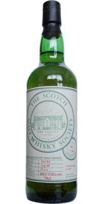 Longmorn 1984 SMWS 7.46 Golden syrup sponge 57.8% 700ml