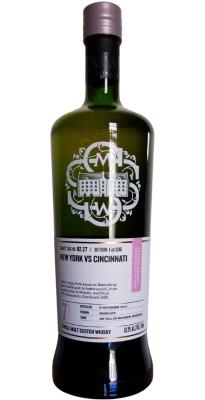 Glencadam 2012 SMWS 82.27 New York vs Cincinnati 1st Fill Bourbon Hogshead 63.9% 750ml