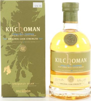 Kilchoman 2009 Original Cask Strength 35 Ex-Bourbon Barrels 59.2% 750ml