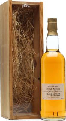 Highland Park 25yo RM Structured Finance Bank of Scotland 43% 700ml