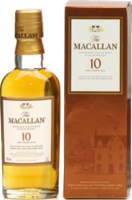 Macallan Sherry Oak 10yo 40% 50ml