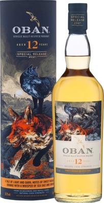 Oban 12yo ex-Bourbon and refill Casks 56.2% 700ml