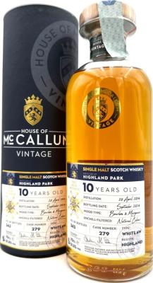 Highland Park 2014 HoMc The Auld Alliance Vintage collection 51.5% 700ml