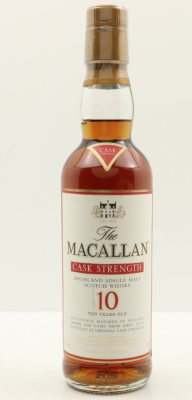 Macallan 10yo Cask Strength Sherry Oak Casks from Jerez 56.4% 333ml