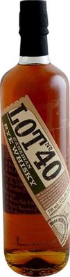 Lot No. 40 Rye Whisky 43% 750ml