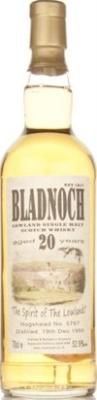 Bladnoch 1990 New Label #5767 52.9% 700ml