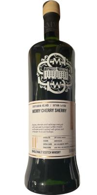 Dailuaine 2010 SMWS 41.149 Merry cherry sherry 1st fill ex-bodega oloroso butt finish 57.8% 700ml