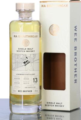 Linkwood 2008 NaB Wee Brother Bourbon Hogshead Rum Qtr Cask 52% 700ml